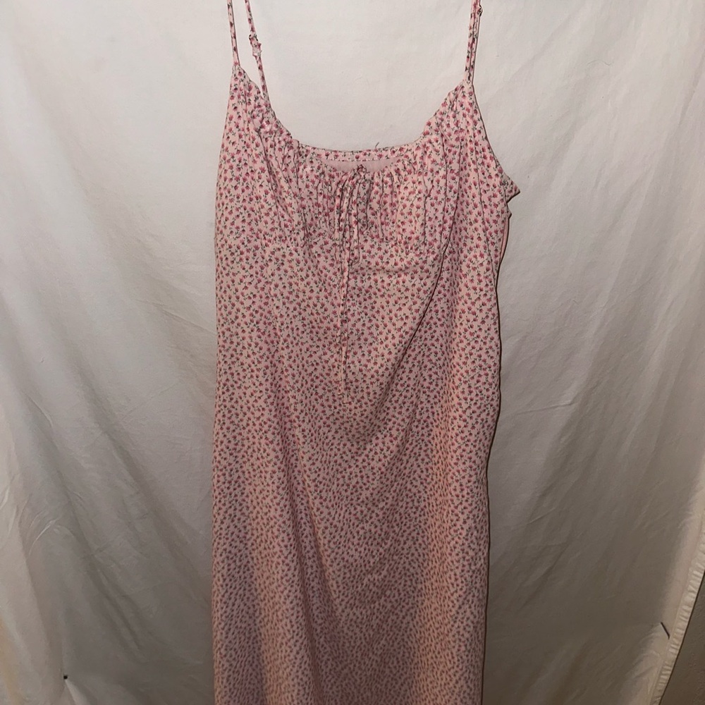 Pink Floral Maxi